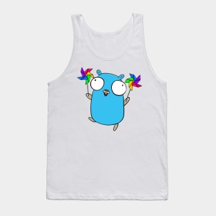 Pinwheel Gopher Tank Top